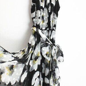Carolina Herrera Printed Fil Coupe Halter-neck Dress